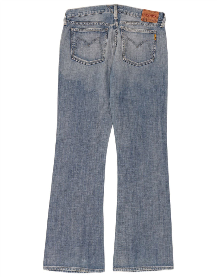 Meltin' Pot Damskie Nicole Bootcut Jeans W29 L34 Niebieska bawełna