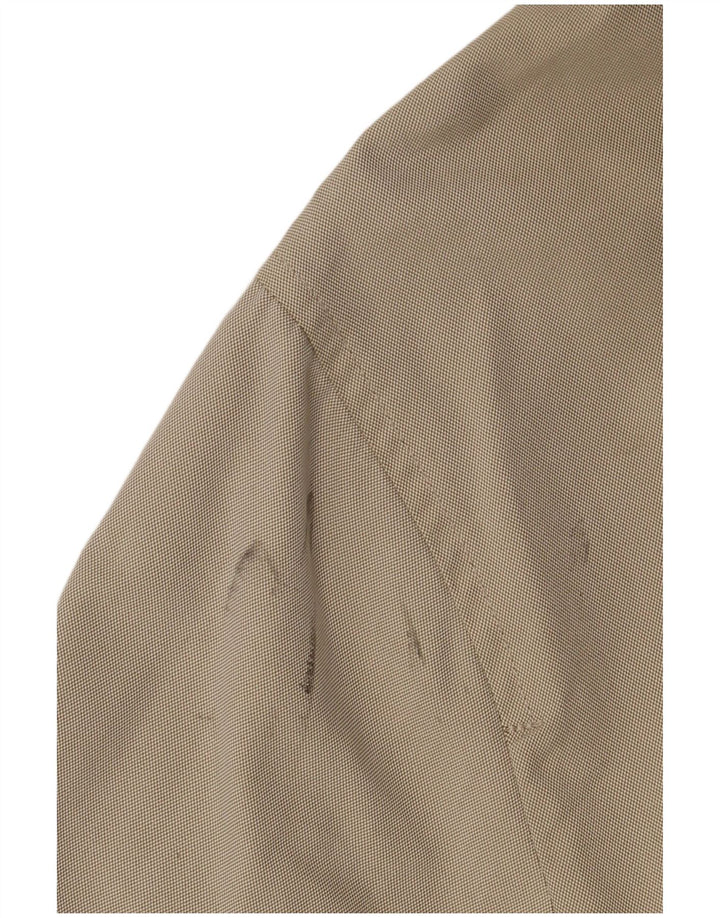 Płaszcz męski Massimo Dutti EU 40, duży, bawełniany khaki