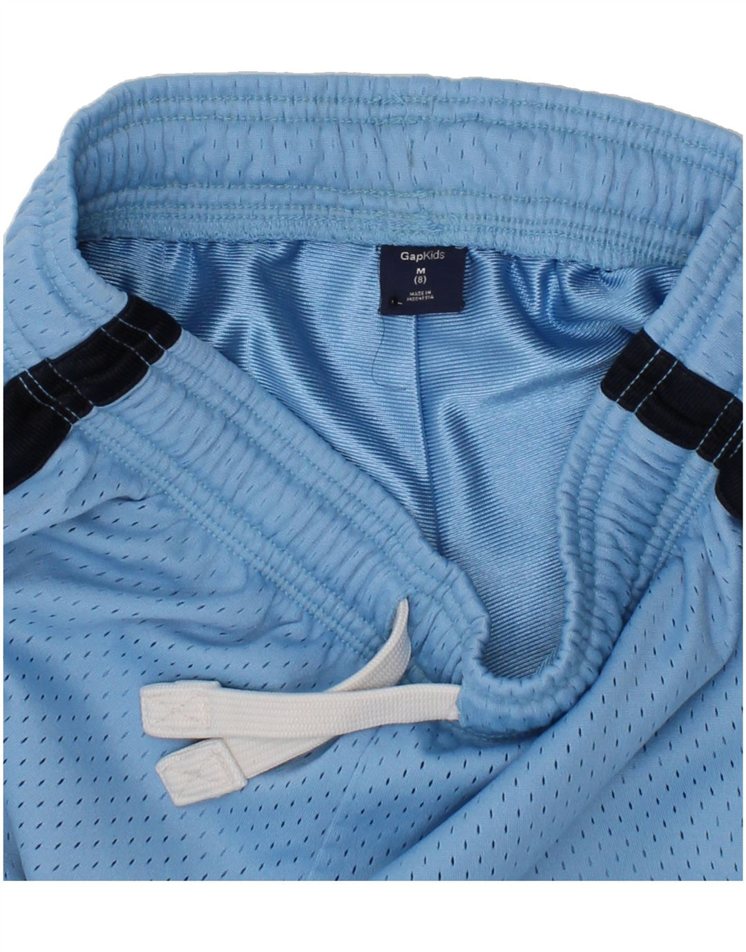 GAP Boys Graphic Sport Shorts 7-8 Years Medium Blue Colourblock Polyester Vintage Gap and Second-Hand Gap from Messina Hembry 