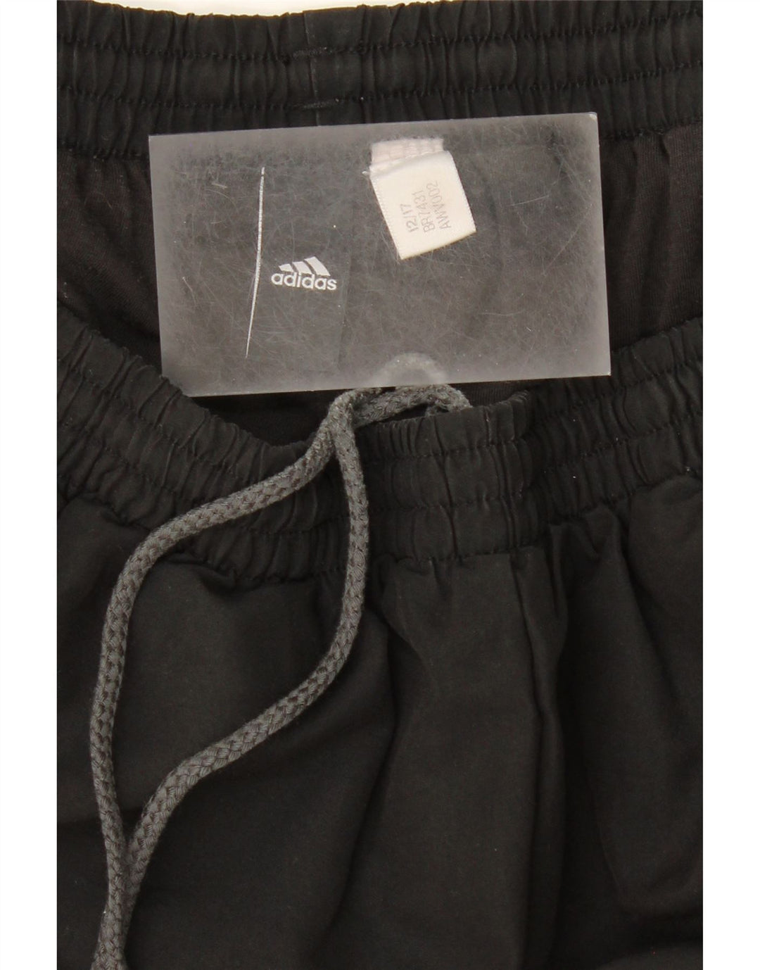 ADIDAS Mens Tracksuit Trousers Joggers Medium  Black Vintage Adidas and Second-Hand Adidas from Messina Hembry 
