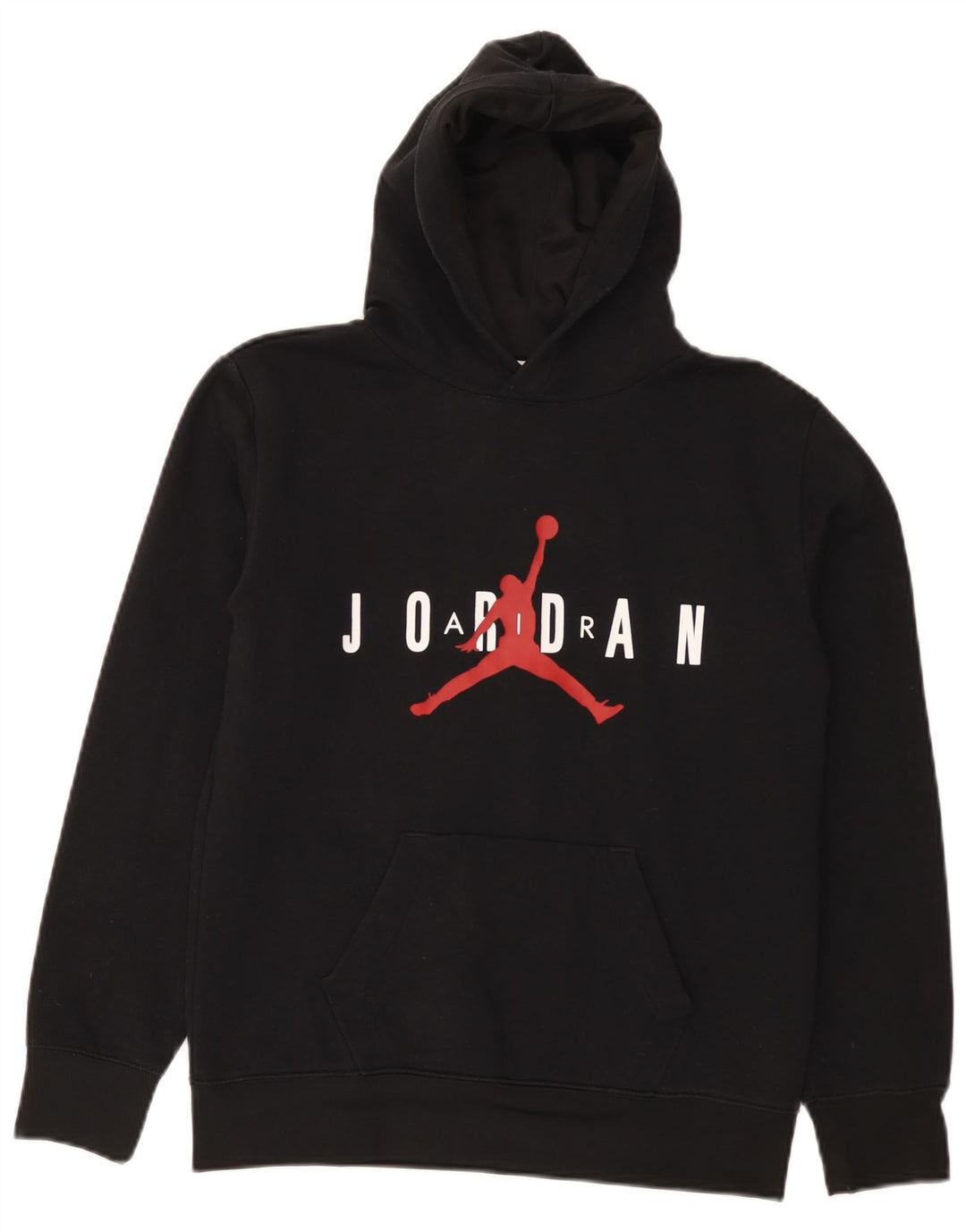 Chłopięcy sweter z kapturem JORDAN z grafiką, rozmiar 12-13 lat, czarny, poliester