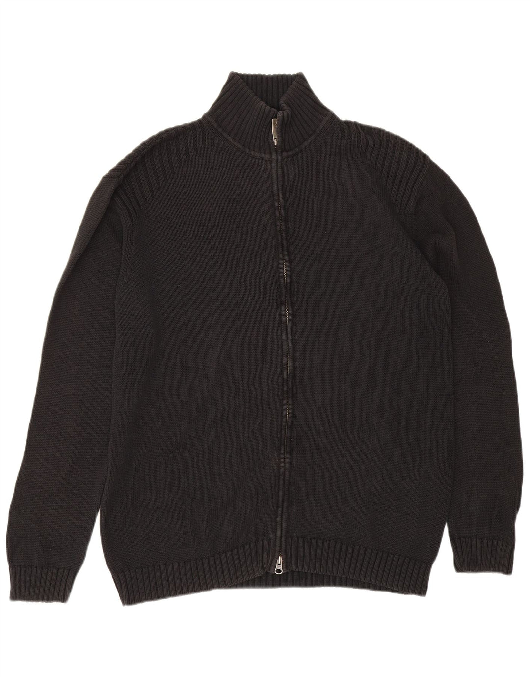 Męski sweter rozpinany Gant XL, czarny, lniany