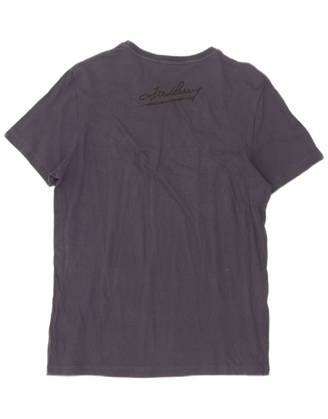 T-shirt męski Fred Perry, duży, granatowy, bawełniany