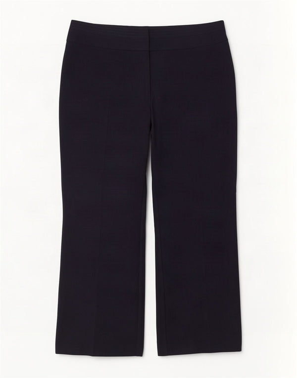 Marks & Spencer Damskie spodnie codzienne z szerokimi nogawkami UK 18 XL W38 L30 Granatowe