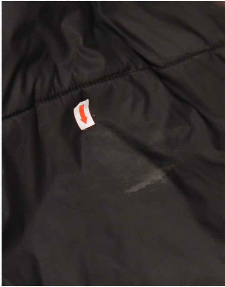 GUESS Mens Padded Jacket UK 38 Medium Black Polyamide