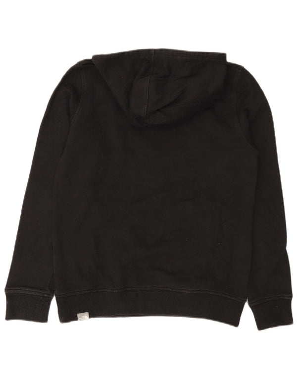 Chłopięcy sweter z kapturem The North Face z grafiką, 14-15 lat XL, czarny, bawełniany