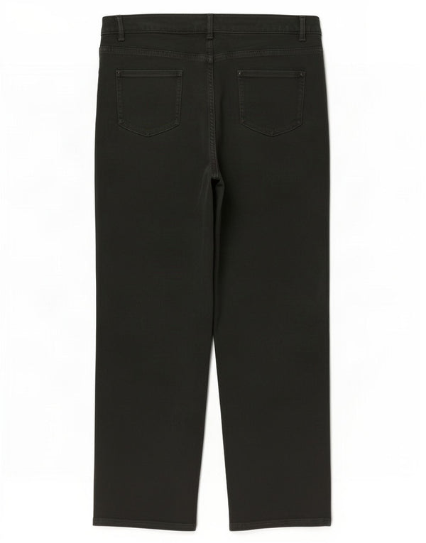 Marks & Spencer Damskie Per Una Straight Jeans UK 18 XL W36 L26 Zielona bawełna