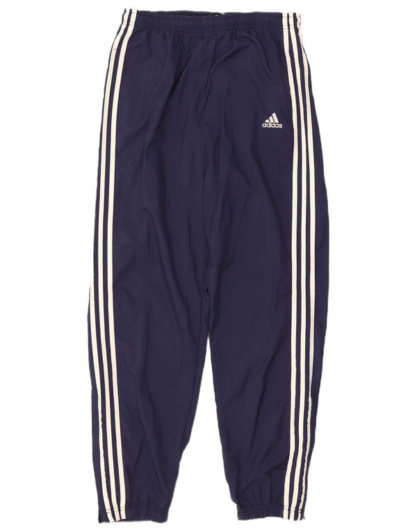 Adidas Męskie spodnie dresowe Joggery Średni granatowy nylon