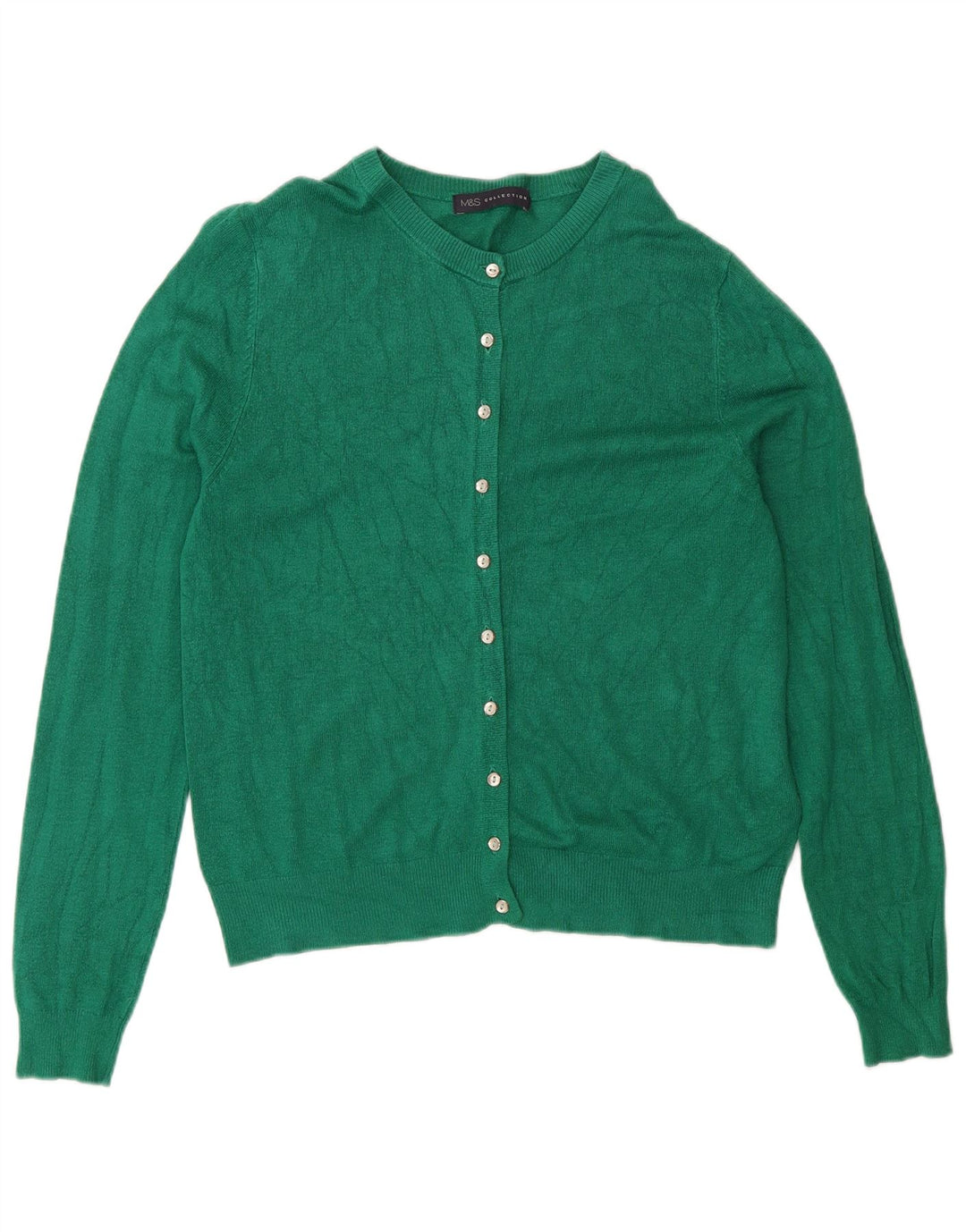 Sweter damski Marks & Spencer UK 12, średnio zielona wiskoza