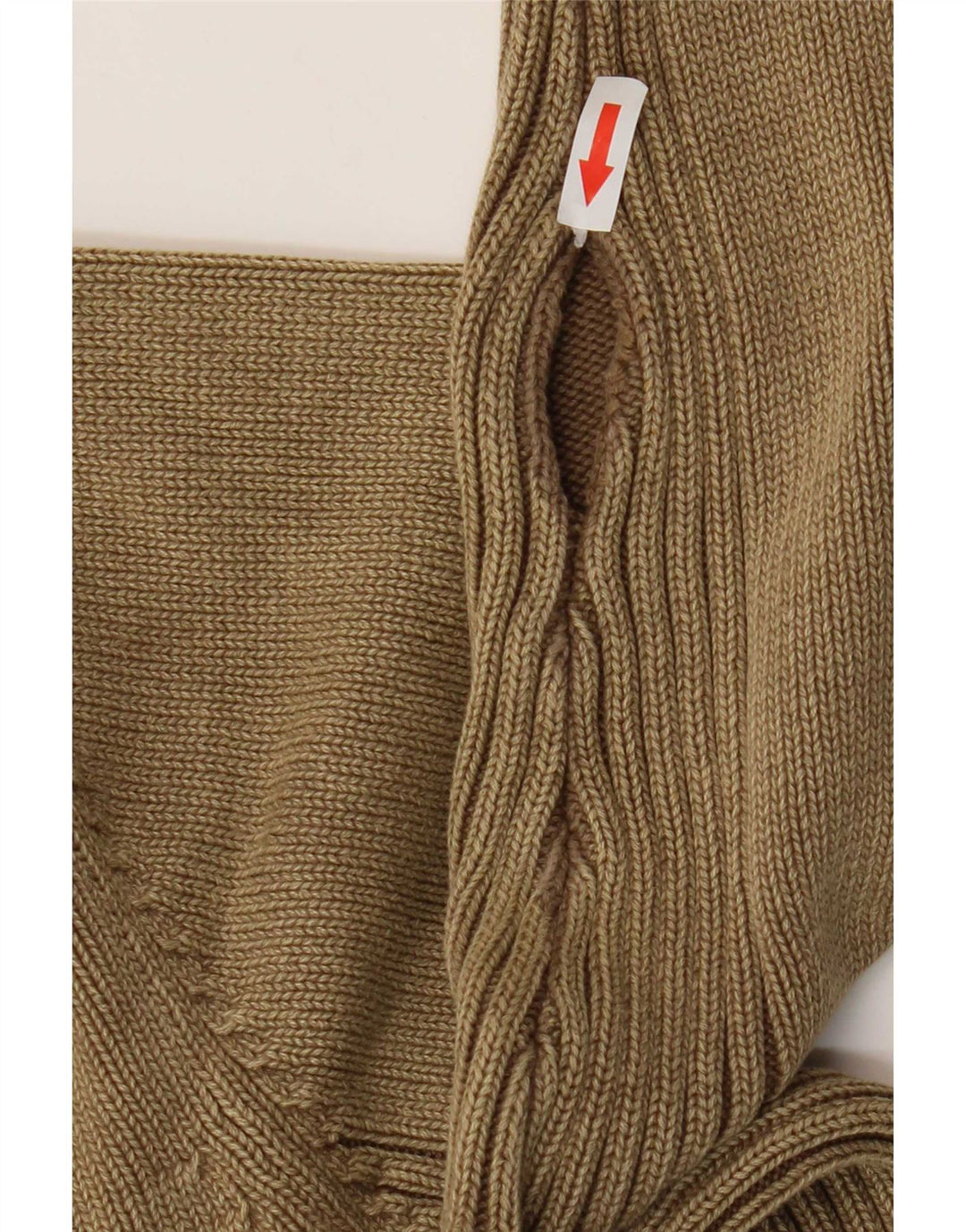 Męski sweter męski Camp David z zamkiem błyskawicznym, 2XL, brązowy, bawełniany