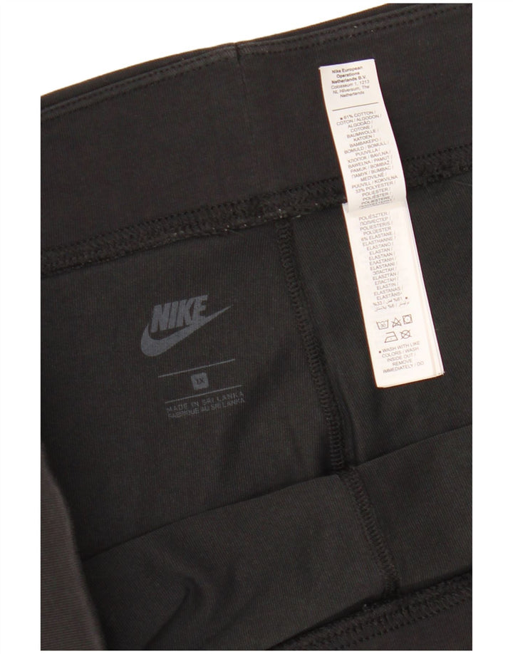 Damskie spodenki sportowe NIKE UK 18 XL, czarne, bawełniane