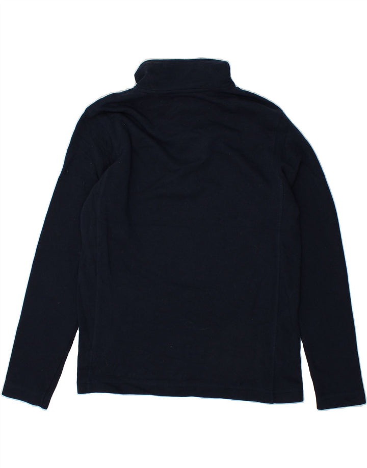 MOUNTAIN WAREHOUSE Mens Zip Neck Sweatshirt Jumper Small Navy Blue Cotton Vintage Mountain Warehouse and Second-Hand Mountain Warehouse from Messina Hembry 