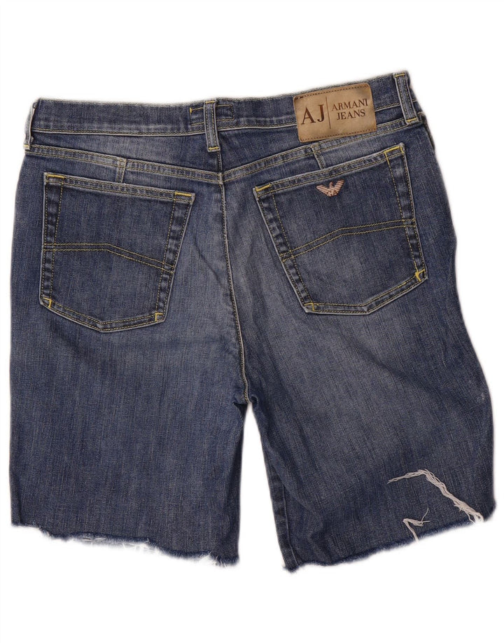 Męskie spodenki jeansowe Armani W32 Średni niebieski, bawełniany