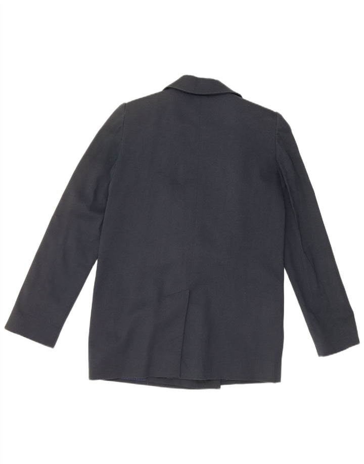 Damska marynarka zapinana na 1 guzik Red Valentino UK 12 Średni granatowy bawełniany