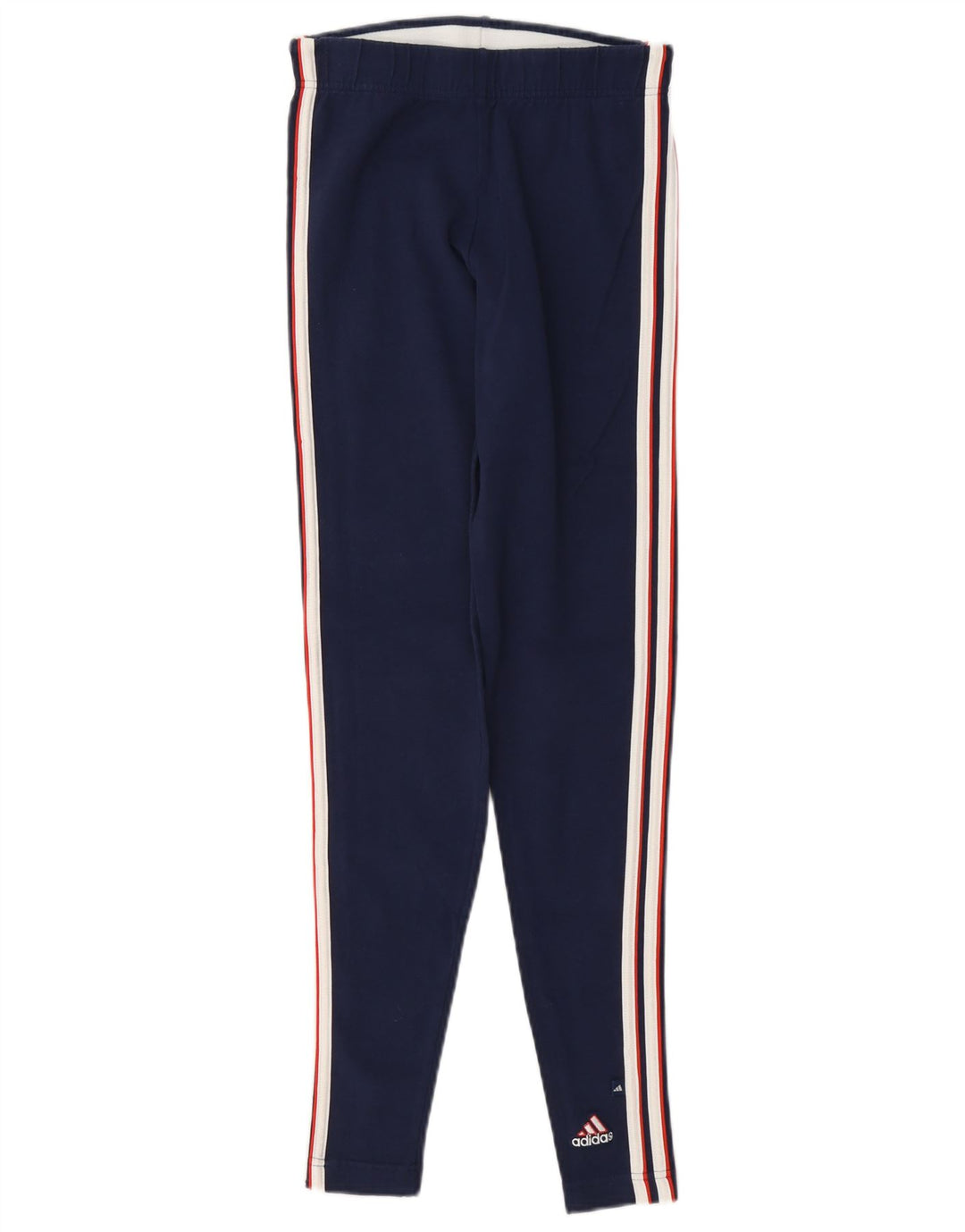Legginsy Damskie Adidas UK 12 Średnie Granatowe Bawełniane