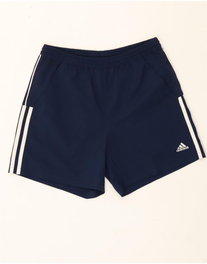 Spodenki sportowe chłopięce Adidas 11-12 lat, granatowe, poliestrowe