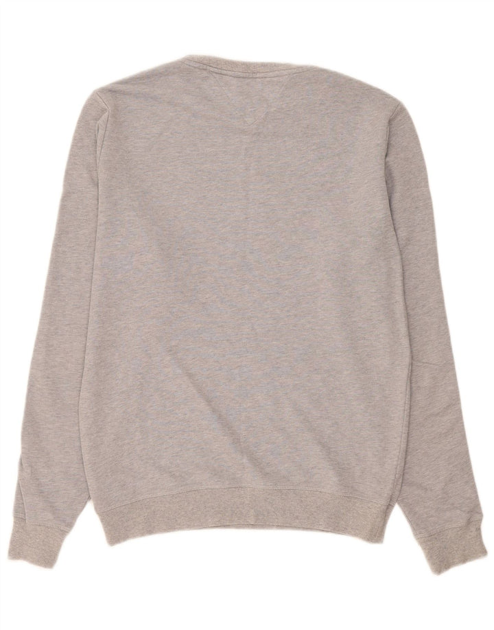 Męska bluza z grafiką Tommy Hilfiger w kolorze średnioszarym