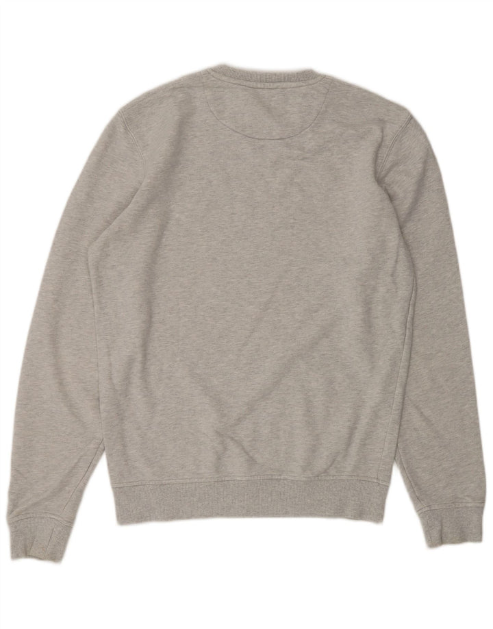Męski sweter LYLE & SCOTT, mały, szary, z bawełny w plamki