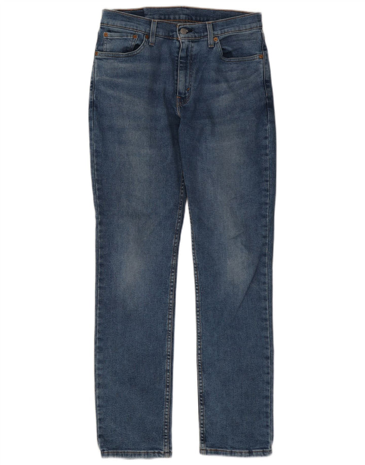 Męskie jeansy Levi's 511 Slim W32 L32 Niebieska bawełna