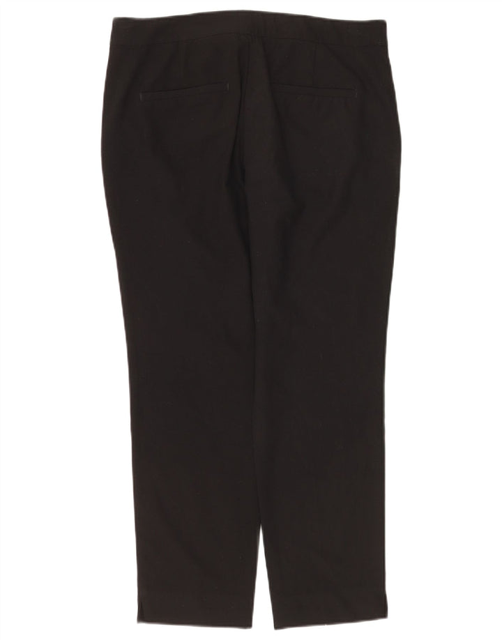Spodnie damskie Zara Slim Chino EU 38 Small W28 L26 Czarny poliester