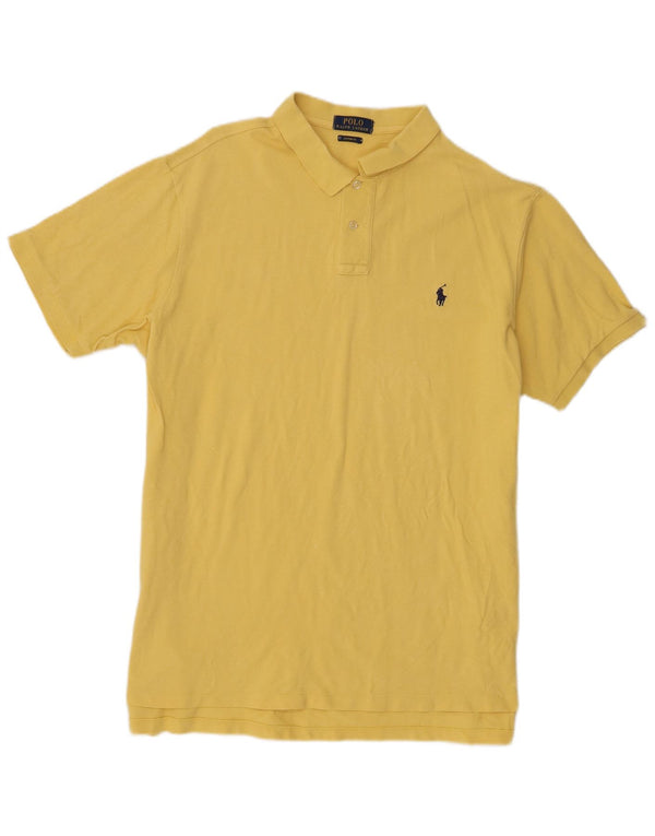 Koszula męska Polo Ralph Lauren o dopasowanym kroju, duża, żółta, bawełniana