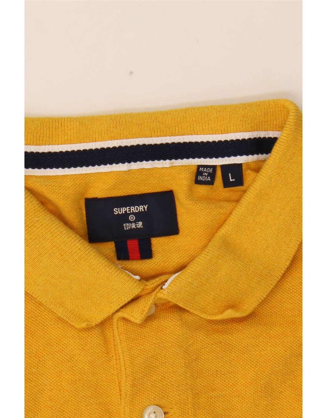 Męska koszulka polo Superdry, duża, żółta