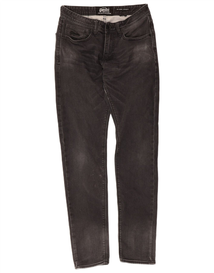 Męskie jeansy Superdry Wilson Slim W30 L32 Szara bawełna