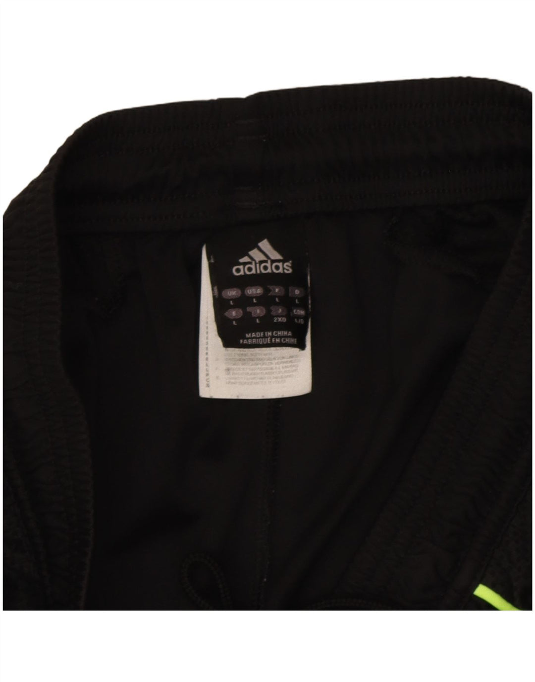 Męskie spodenki sportowe Adidas Climacool, duże, czarne, z blokami kolorów, z poliestru