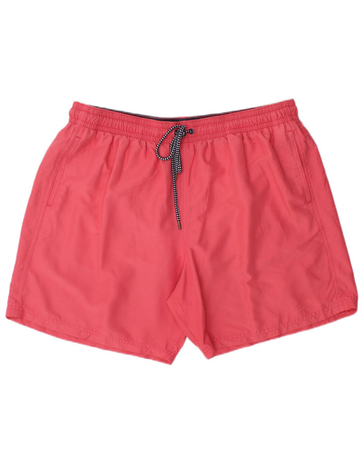MARKS & SPENCER Mens Swimming Shorts 2XL Pink Polyester
