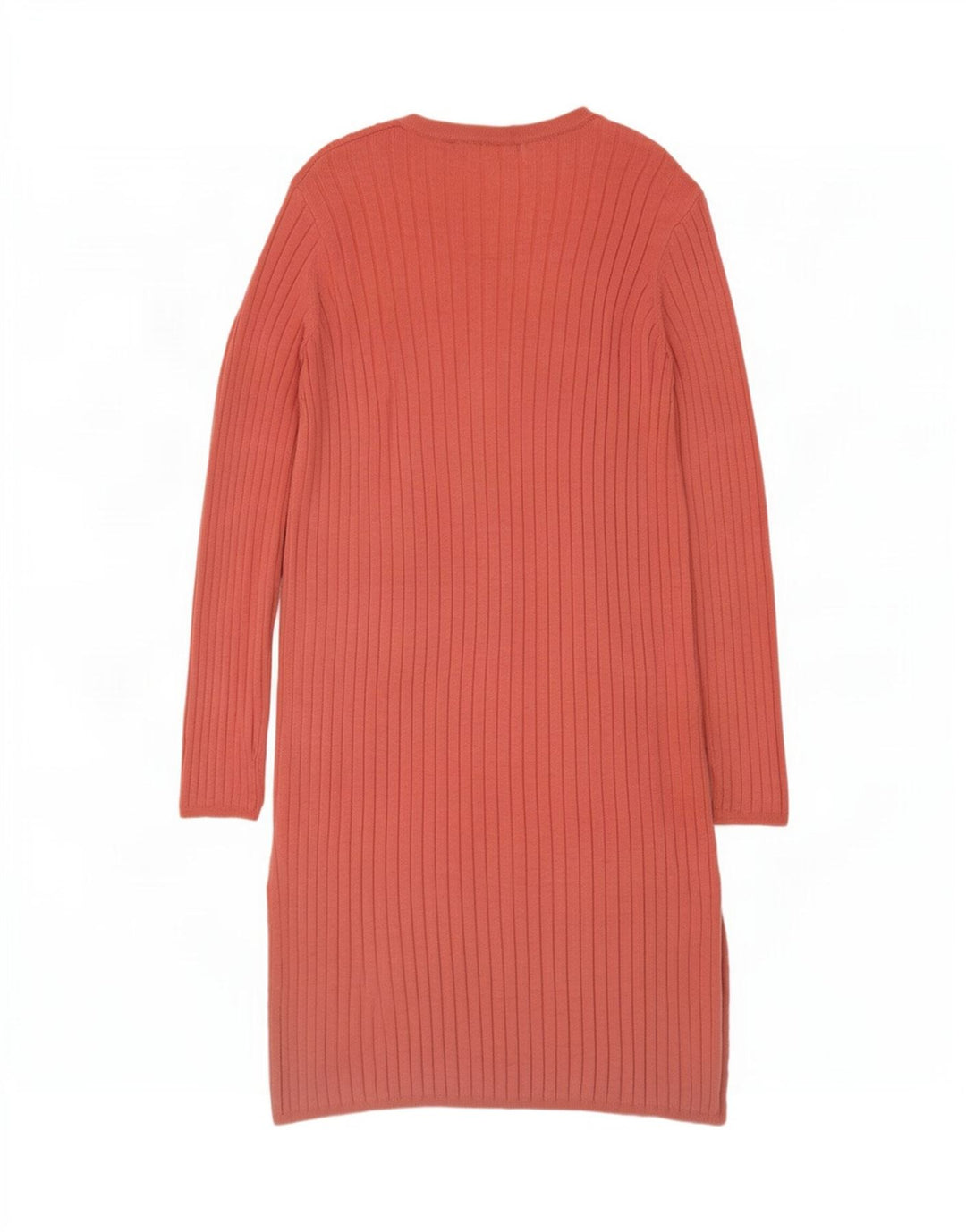 Marks & Spencer Damski sweter rozpinany o długim kroju, UK 10, mały, różowy