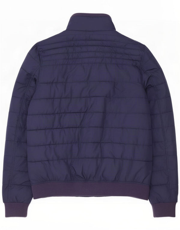 Tommy Hilfiger Mens Padded Jacket UK 42 XL Navy Blue Polyester
