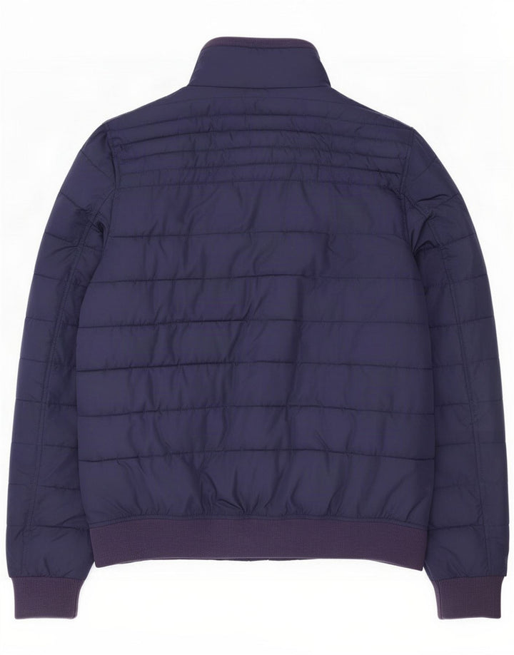 Tommy Hilfiger Męska ocieplana kurtka UK 42 XL Granatowa Poliester