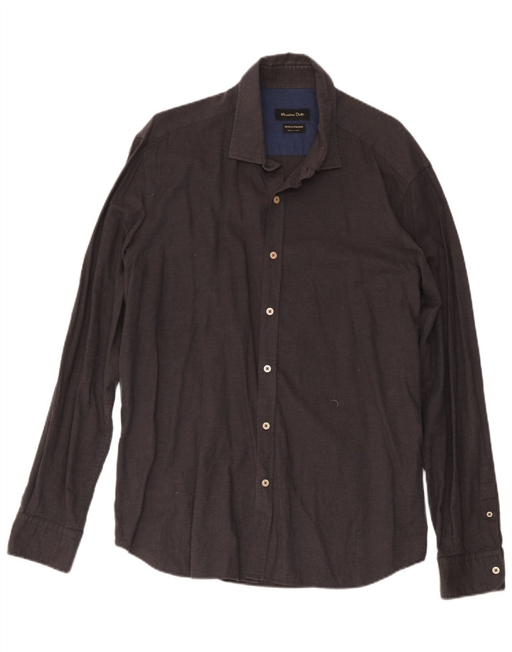 Koszula męska Massimo Dutti 2XL szara