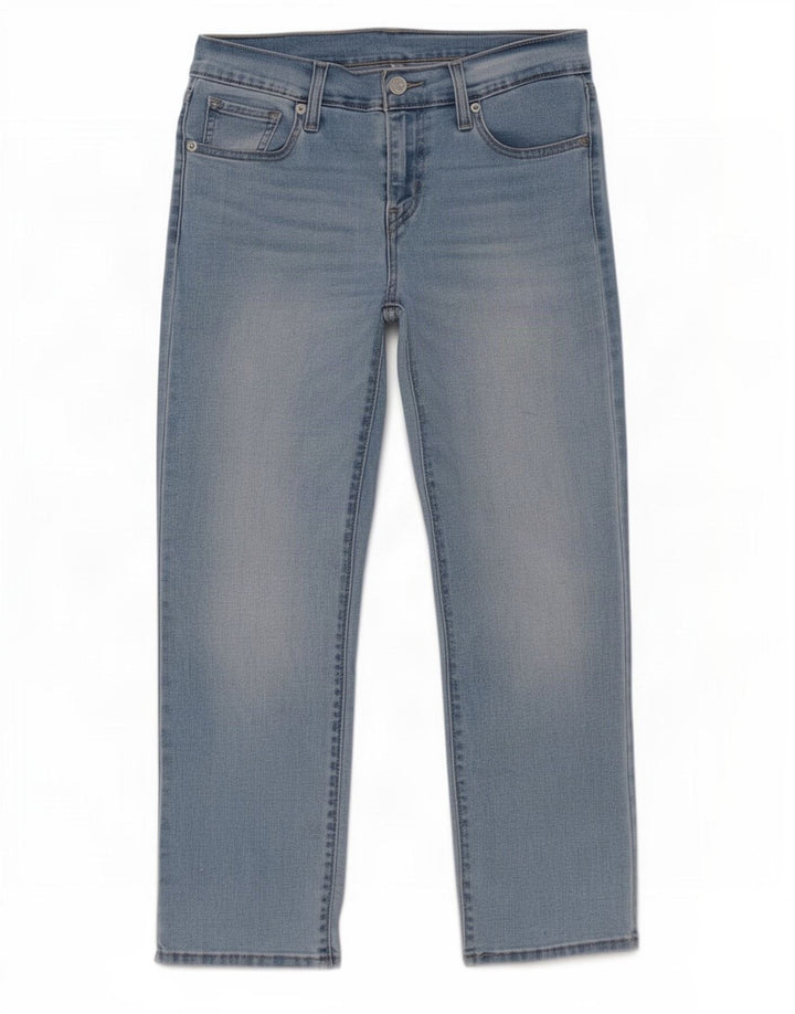 Damskie jeansy Levi's Cropped W25 L23 Niebieskie bawełniane