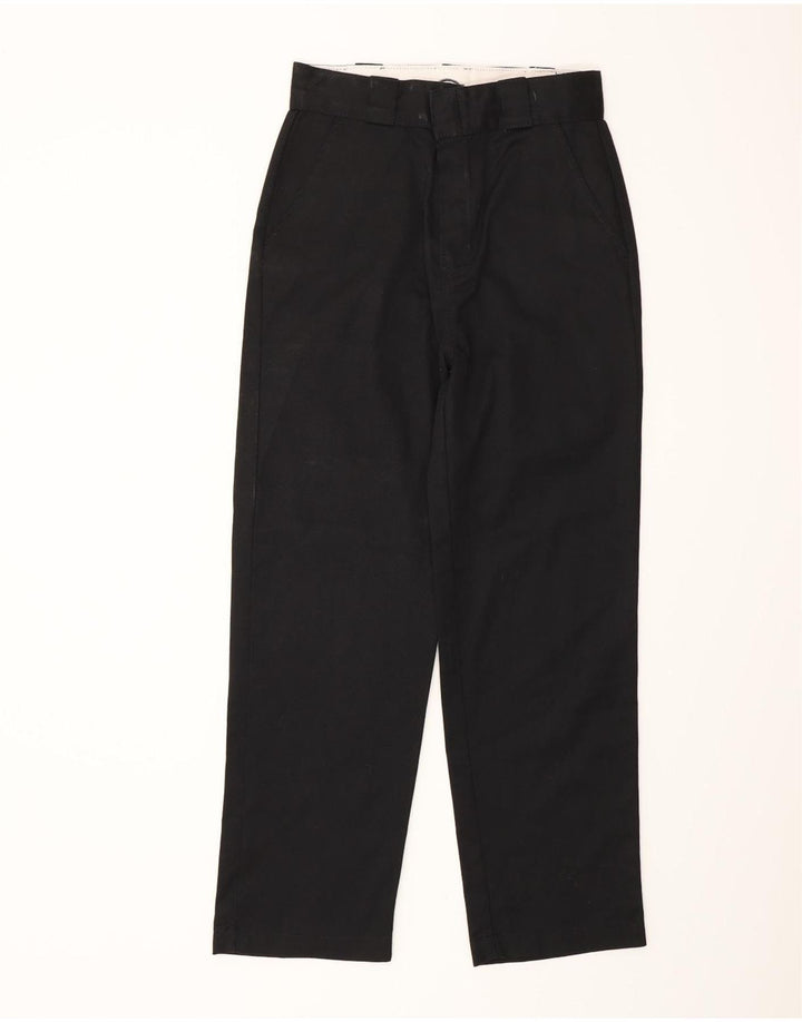 Proste spodnie damskie DICKIES W27 L26 Czarny poliester