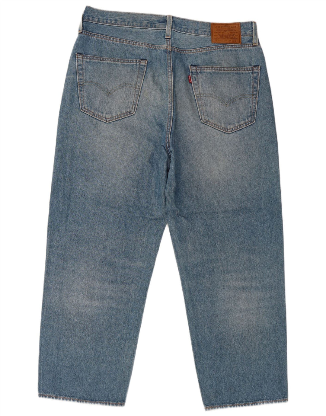 Męskie, luźne dżinsy Levi's W32 L26, niebieska bawełna