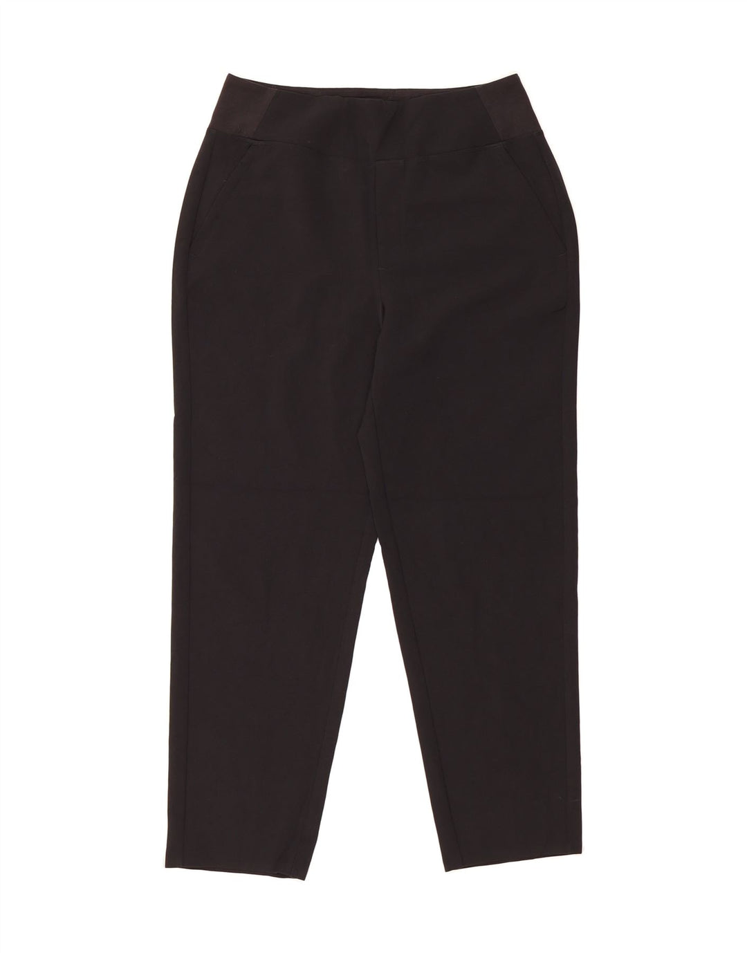 ATHLETA Womens Tapered Cropped Trousers US 8 Medium W30 L27 Black Vintage Athleta and Second-Hand Athleta from Messina Hembry 