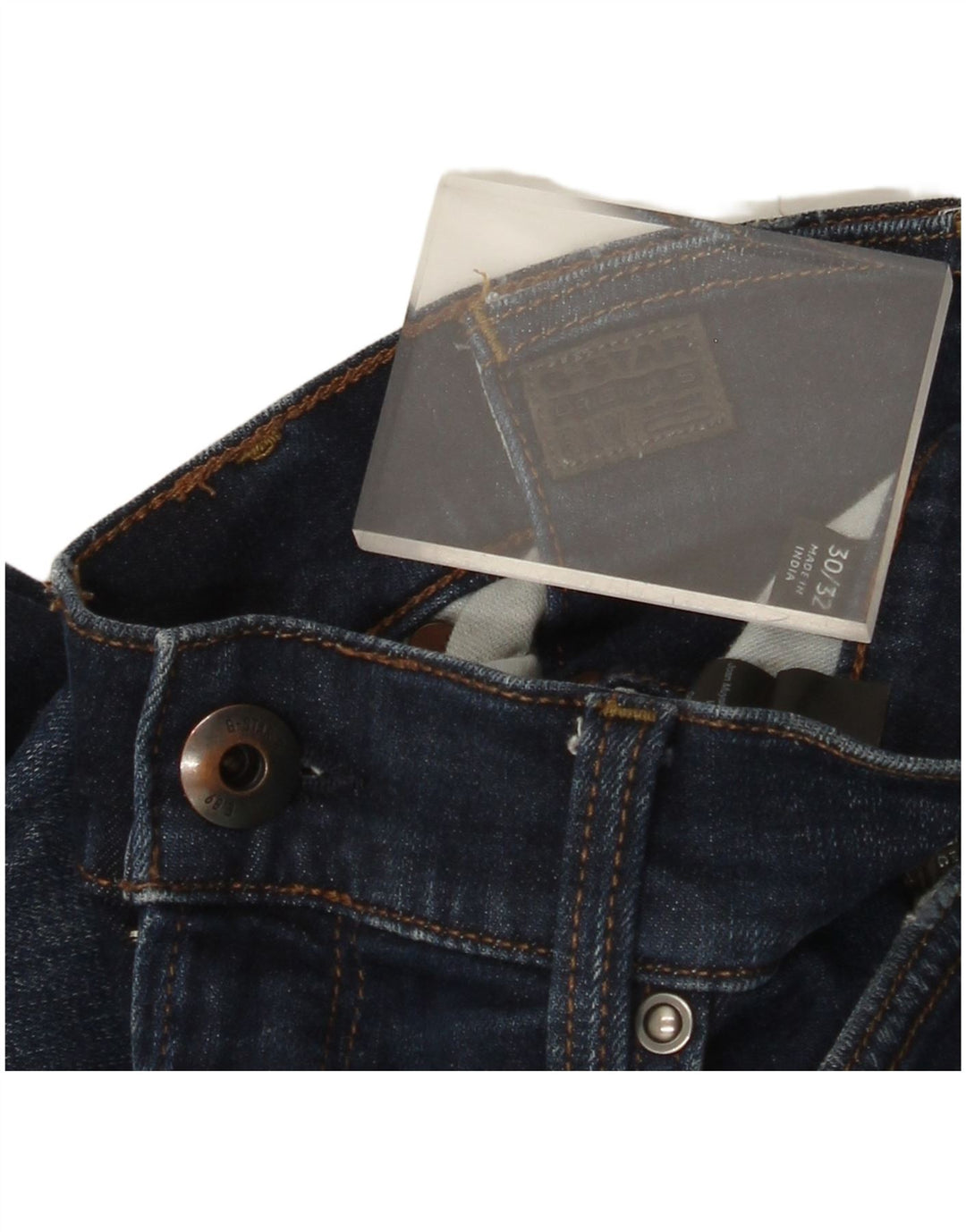 Damskie jeansy Skinny G-STAR Revend W30 L32 Granatowe, bawełniane