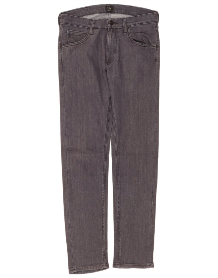 Damskie jeansy Lee Daren Zip Fly W30 L32 Szara bawełna