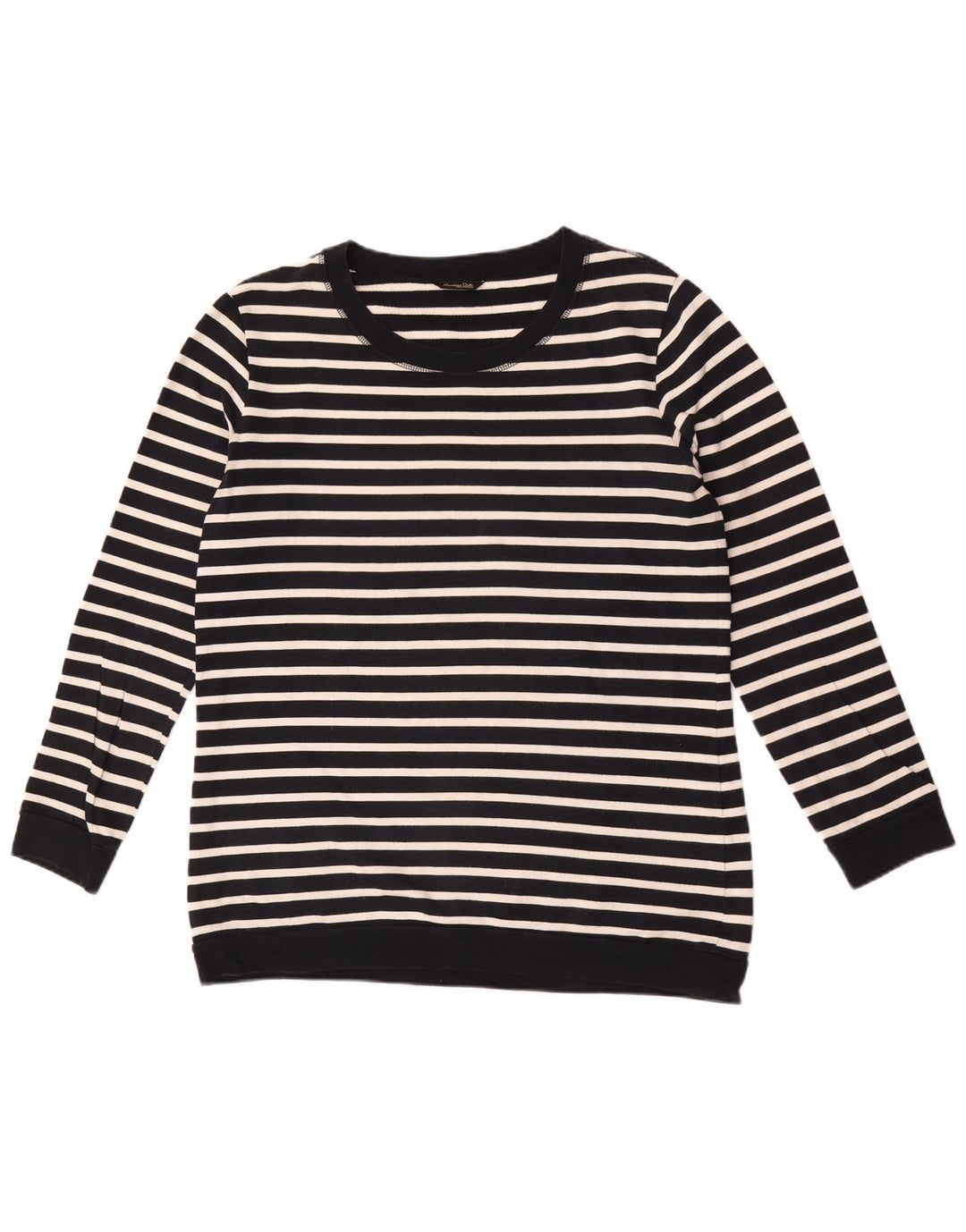 Damska bluza Massimo Dutti Jumper US 8 w średnie granatowe paski