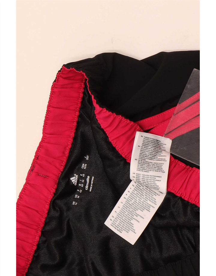 Damskie spodenki sportowe Adidas Climalite UK 14, średni czarny poliester