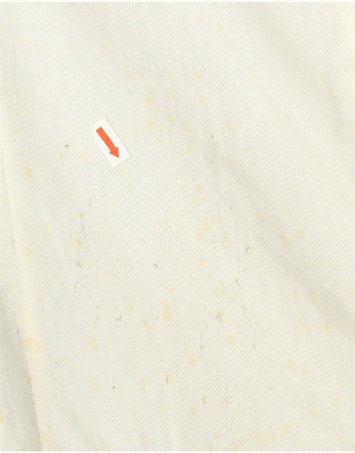 GAS Womens Overcoat IT 42 Medium Black Herringbone Wool Vintage Gas and Second-Hand Gas from Messina Hembry 