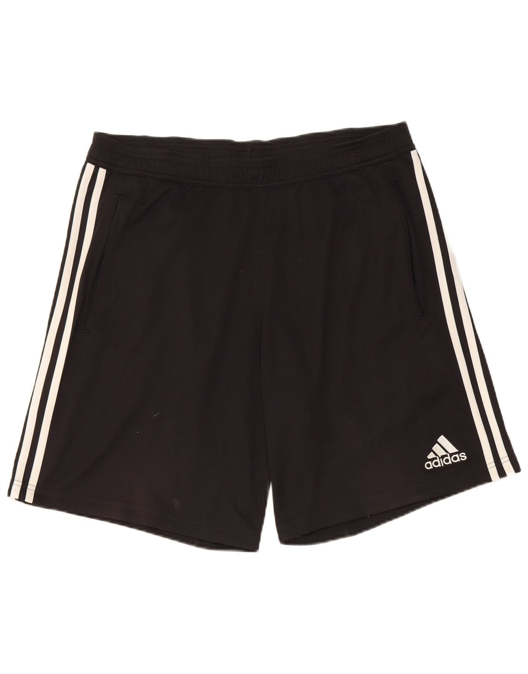 Męskie spodenki sportowe Adidas Climacool, duże, czarne, z blokami kolorów, z poliestru