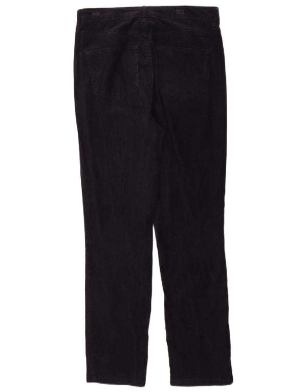 Spodnie sztruksowe Marks & Spencer UK 12 Medium W30 L30 Granatowe