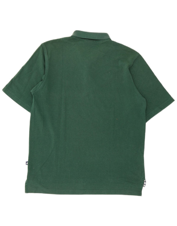 Męska koszulka polo Adidas, duża, zielona