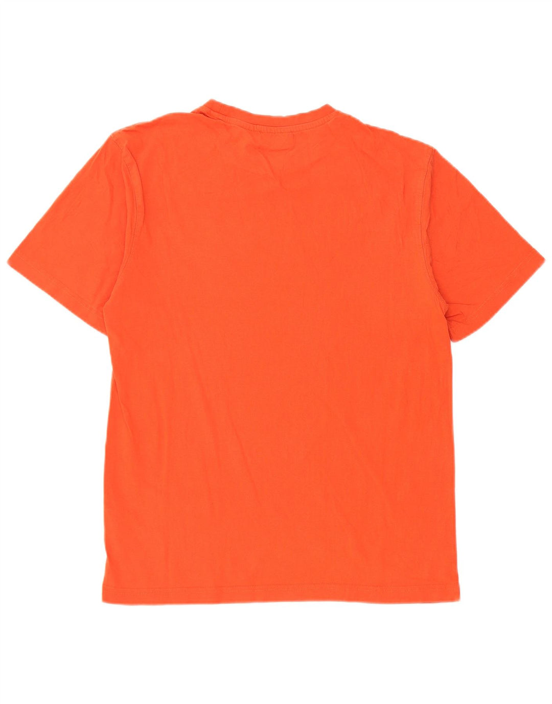 Męski T-shirt Fila z grafiką, mały, pomarańczowy