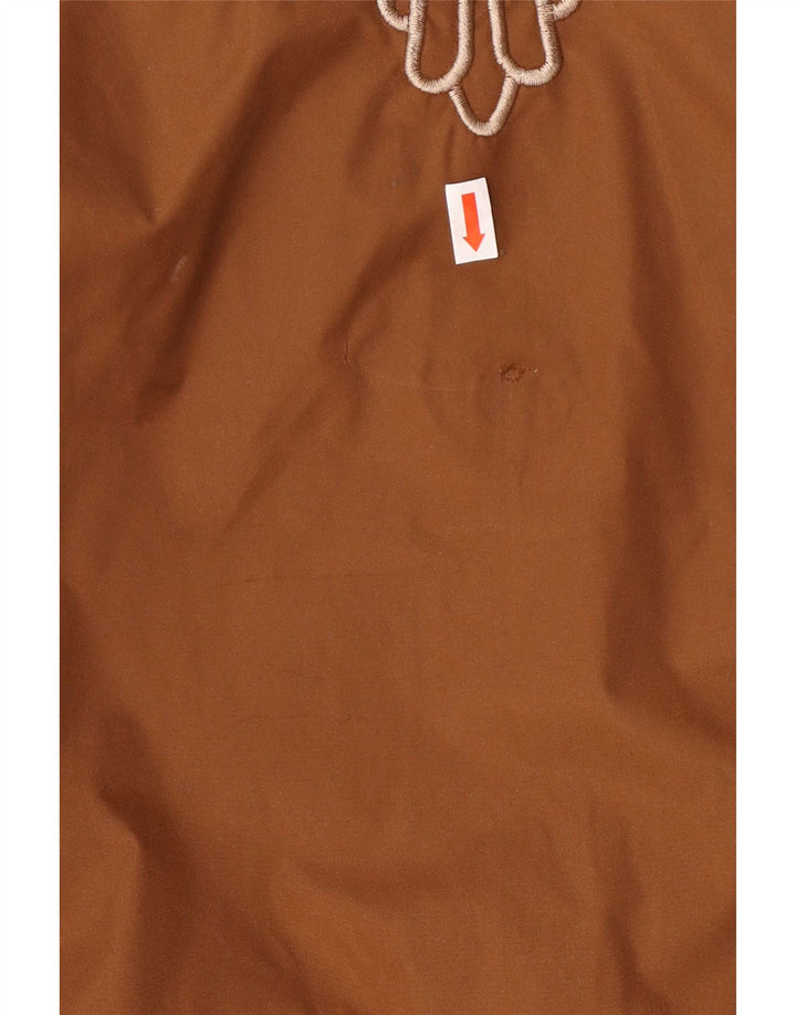 VINTAGE Womens Reversible Jacket UK 18 XL Brown