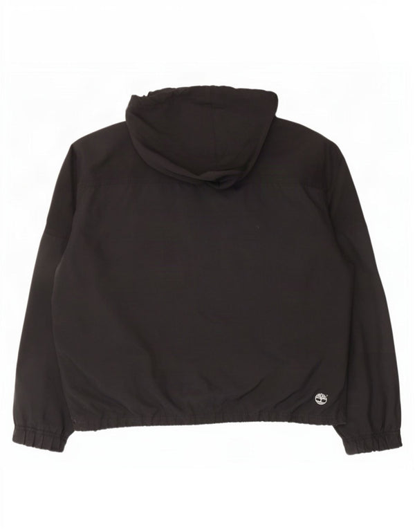 Męska kurtka przeciwdeszczowa z kapturem Timberland UK 42 XL, czarny nylon