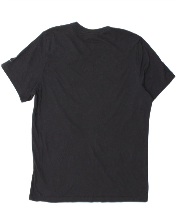 Męski T-shirt Nike Dri Fit z grafiką, duży, czarny