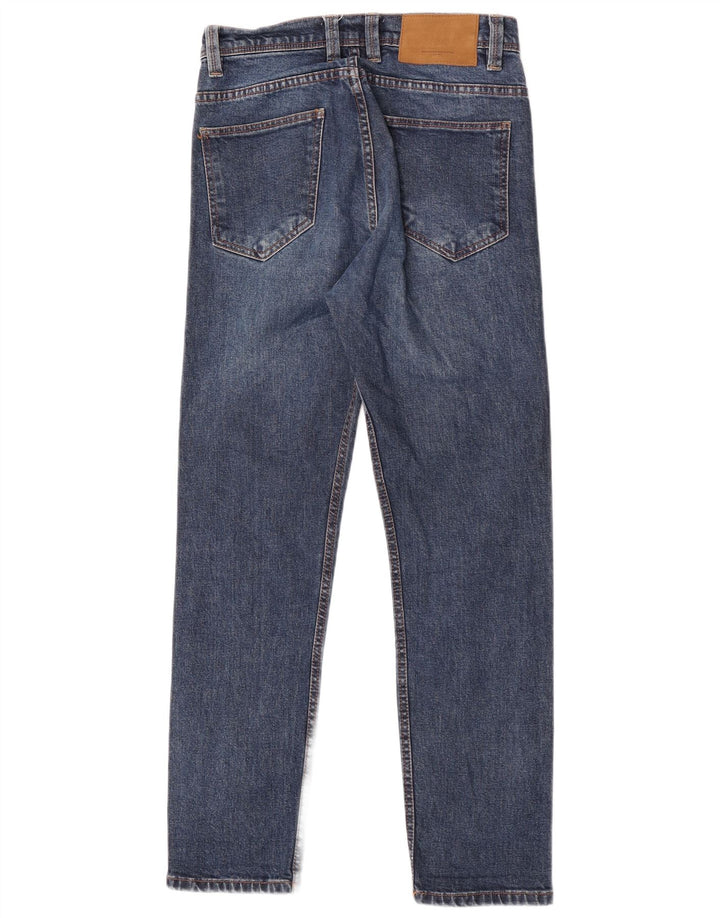 Męskie jeansy slim fit Zara EU 38 Small W30 L30 Niebieskie